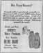 Reese Dairy Advertisement 1949